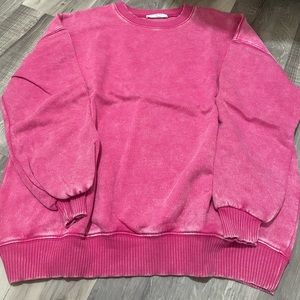 Pink crewneck size M